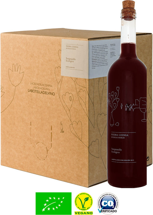Piedra Luenga Tempranillo 15l – Genanvendelig glasflaske