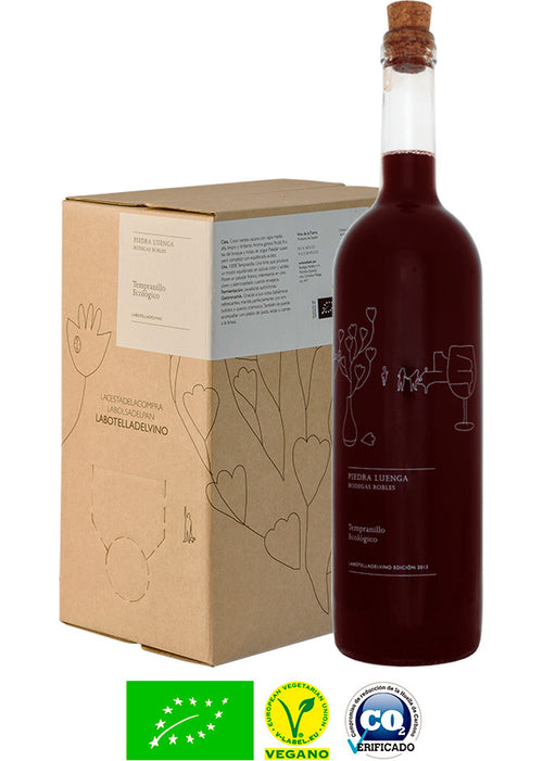 Piedra Luenga Tempranillo 5l – Genanvendelig glasflaske
